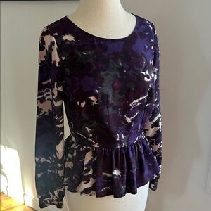 Saks Elegant Purple Women's Top